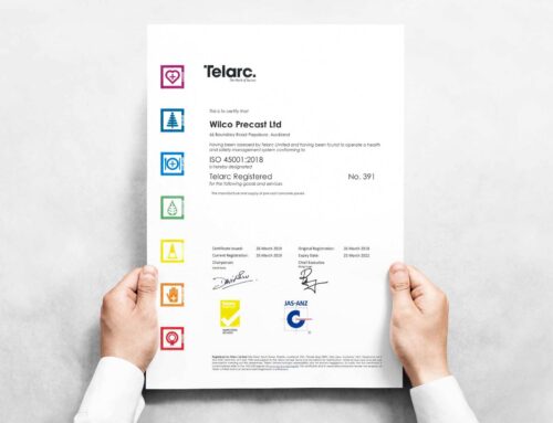 Wilco Precast achieves Telarc Registration